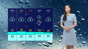 [날씨] 오늘 전국 '무더위'&hellip;늦은 오후 다시 비 예보