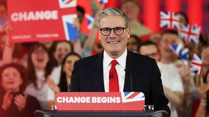 영국 노동당, 집권 첫 분기 '제로' 성장 기록