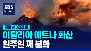 [글로벌D리포트] 이탈리아 에트나 스트롬볼리 화산 분화