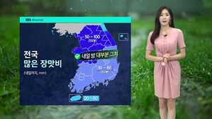 [날씨] 전북 곳곳 호우주의보&hellip;밤사이 중부 강한 비