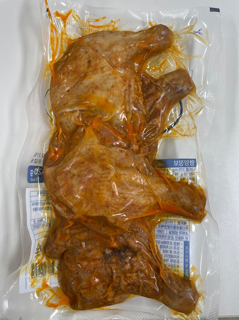 참프레가 제조한 'BBQ 통다리바베큐치킨'