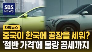 [자막뉴스] 중국이 한국에 공장을 세워? '절반 가격' 물량 공세까지 나선다