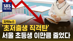 [자막뉴스] 초저출생 직격탄&hellip;서울 초등생 이만큼 줄었다