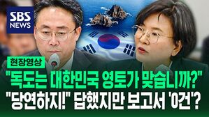 [영상] "독도는 대한민국 영토가 맞습니까?" 질문에 "당연히 그렇습니다" 답했지만&hellip;독도와 관련된 보고서는 0건?