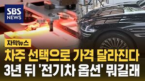 [자막뉴스] 차주 선택으로 가격 달라진다&hellip;3년 뒤 '전기차 옵션' 뭐길래