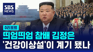 [D리포트] 띄엄띄엄 참배 김정은&hellip;'건강이상설'이 계기 됐나