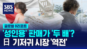 [글로벌D리포트] '성인용' 판매가 '2배'&hellip;일 기저귀 시장 '역전'