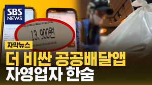 [자막뉴스] 소비자에겐 더 비싼 공공배달앱&hellip;자영업자 한숨
