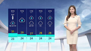 [날씨] 제주&middot;남부 곳곳 장맛비&hellip;중부 중심 무더위 계속