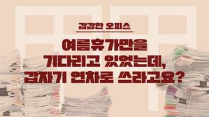 여름휴가만 기다렸는데 갑자기 "없어졌다"&hellip;이게 말이 되나요? [스프]