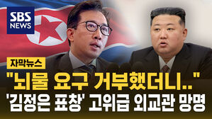 [자막뉴스] "뇌물 요구 거부했더니&hellip;" '김정은 표창' 받은 북한 고위급 외교관 또 망명