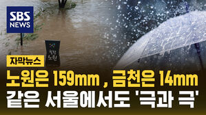 노원은 159mm , 금천은 14mm 같은 서울에서도 '극과 극'