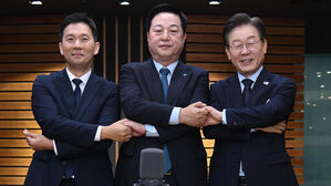 김두관 "사법리스크 때문에 연임?"&hellip;이재명 "함께 싸워야"