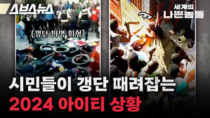 시민들이 갱단 때려잡는 2024 아이티 상황