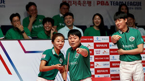 프로당구 PBA 팀리그 하나카드 4연승 질주