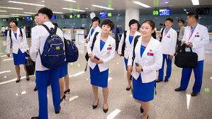 8년 만에 하계 올림픽 참가하는 북한 선수단, 프랑스로 출국
