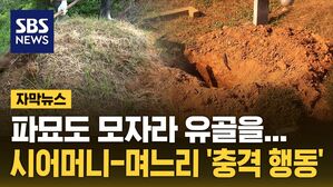 [자막뉴스] 시댁에 무슨 사연이 있길래&hellip;파묘 후 유골 빻은 고부
