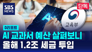 [단독] AI 교과서 예산 살펴보니&hellip;올해 1.2조 세금 투입 (D리포트)
