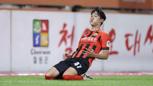 강원 양민혁, K리그1 24라운 MVP 선정