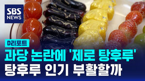 [D리포트] 과당 논란에 '제로 탕후루'&hellip;탕후루 인기 부활할까