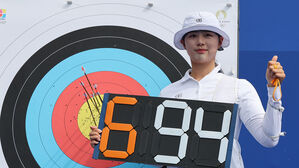 양궁 임시현, 랭킹 라운드부터 세계 신기록