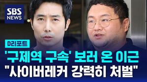 [AI D리포트] '구제역 구속' 보러 온 이근 "사이버레커 강력히 처벌해야"
