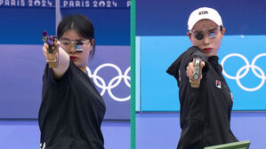 오예진 금&middot;김예지 은, 공기권총 동반 명중&hellip;한국 2호 금메달