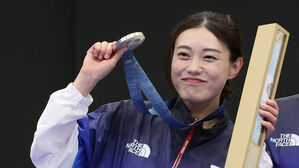 '은빛 총성' 김예지가 딸에게 "엄마 열심히 하니까 건강해야 해"