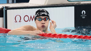 황선우, 남자 자유형 100ｍ 예선 16위로 준결승 턱걸이