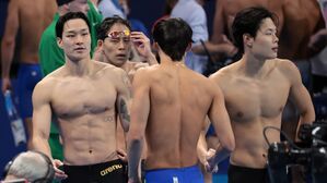 [올림픽] 남자 계영 800ｍ, 한국 수영 단체전 사상 첫 결승행