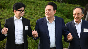 윤 대통령 &middot; 한동훈, 용산 대통령실서 비공개 회동