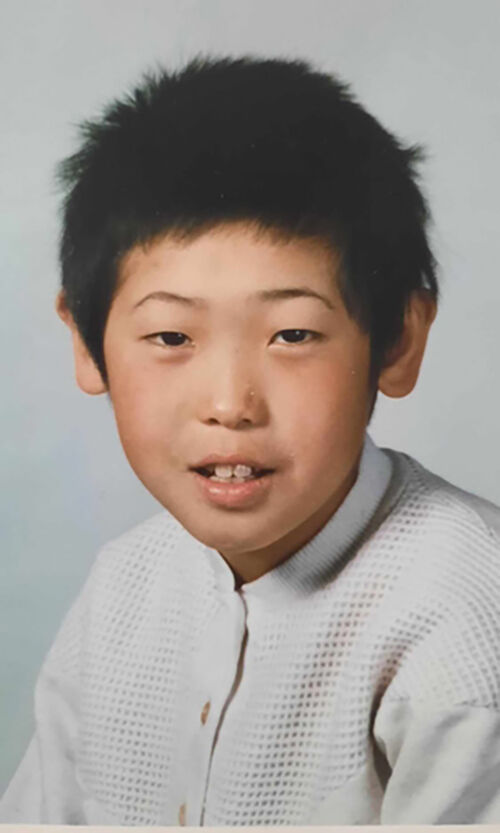 학창 시절 김민수 씨
