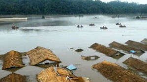 North Korean Military Base Suffers Severe Flood Damage, Hundreds of Homes Destroyed