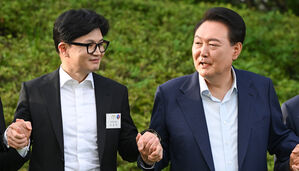 한동훈 측 "윤 대통령, 당 일은 대표가 잘해달라고 해&hellip;오늘 인선 없다"