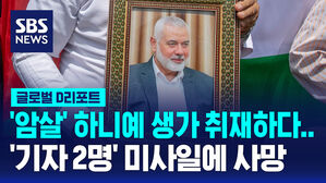 [글로벌D리포트] '기자 2명' 폭사&hellip;"하니예 생가 취재하다"