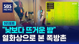 [D리포트] "낮보다 뜨거운 밤"&hellip;열화상으로 본 쪽방촌