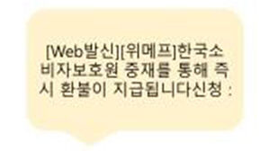 "즉시 환불해드립니다"&hellip;티메프 사칭 스미싱 문자 주의보