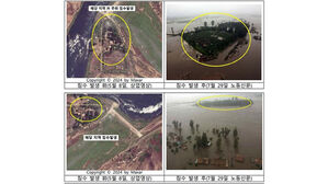 신의주 물바다&hellip;전후 사진 비교해 보니