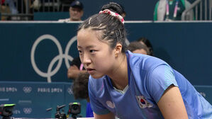 [올림픽] 신유빈, 탁구 단식 4강서 중국 천멍에 패배