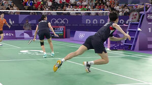 [올림픽] 배드민턴 서승재-채유정, 혼합복식 동메달전 패배로 4위