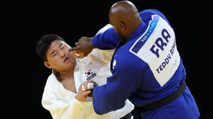 [올림픽] 김민종, 유도 최중량급 은메달&hellip;프랑스 영웅 리네르에 석패