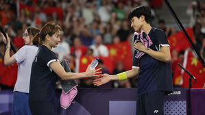 [영상] 세계 1위의 벽은 높았다&hellip;배드민턴 김원호-정나은 은메달 [스프]