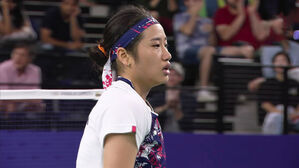 [올림픽] "숙적을 만났습니다"&hellip;안세영, 1게임 내줬다  (배드민턴 여자 단식 8강)