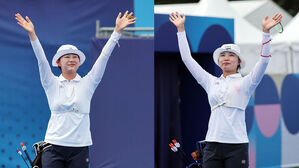 [올림픽] 올림픽 양궁 여자 개인전 금&middot;은 확보&hellip;임시현-남수현 결승 대결 (양궁 여자 개인 준결승전)