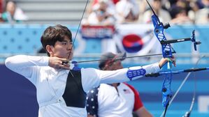 [올림픽] 미 엘리슨에 0대 6 완패&hellip;김제덕, 준결승 진출 좌절 (양궁 남자 개인 8강)