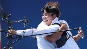 [올림픽] "끝내버립니다 이우석!"&hellip;독일에 6대 0 압승하며 동메달 '명중' (양궁 남자 개인 동메달 결정전)