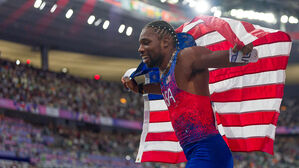 [영상] 10미터 남기고 역전&hellip;지구에서 가장 빠른 건 나! 미국 라일스 0.005초 차 금 [스프]