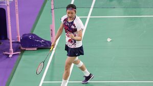 [올림픽] "랠리의 신입니다!"&hellip;안세영, 1세트 승리 (배드민턴 여자 단식 결승)