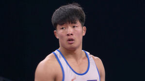 [올림픽] 빠르게 찍어 눌렀다&hellip;북한 리세웅 8강 진출 (남자 그레코로만형 60kg 16강)