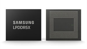 삼성전자, 업계 최소 0.65mm 두께 LPDDR5X D램 양산